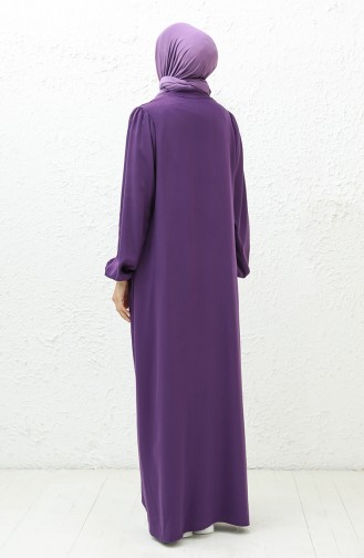 Purple İslamitische Jurk 24Y8860-05