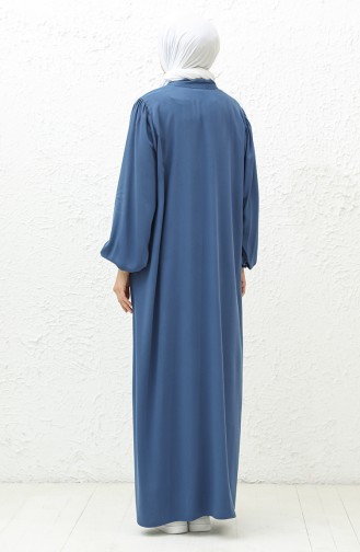 Robe Col Cravate 24Y8860-06 İndigo 24Y8860-06