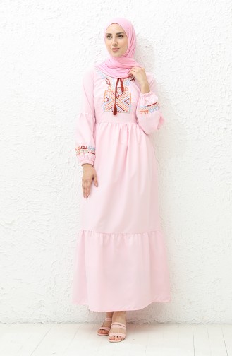 Pink İslamitische Jurk 24Y8968-02