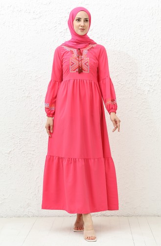 Robe Brodée 24Y8968-05 Fushia 24Y8968-05