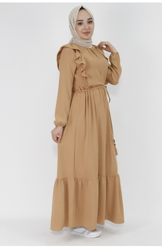 Robe Hijab Camel 26830-02