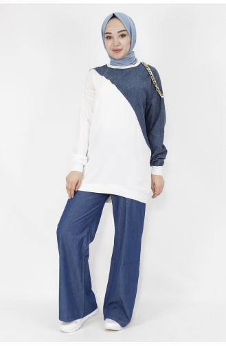 Ecru Sweatshirt 10146-02