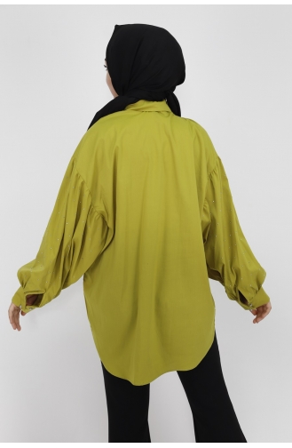 Oil Green Shirt 8865-01