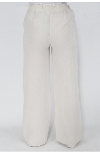 Ecru Pants 23104-01