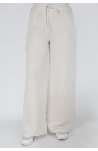 Pantalon Ecru 23104-01
