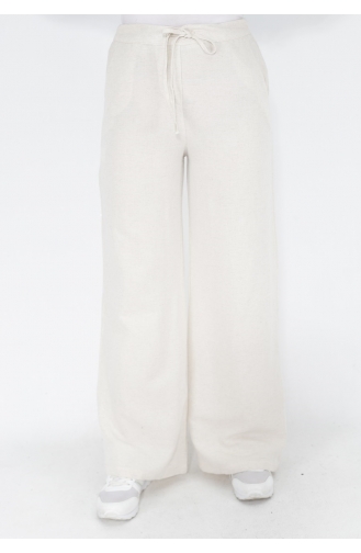 Ecru Pants 23104-01