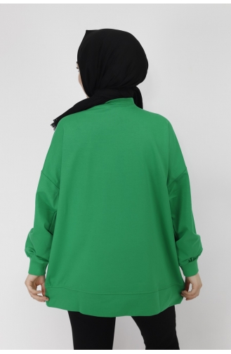 Sweatshirt Vert 23008-02