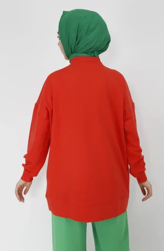 Orange Sweatshirt 23008-04