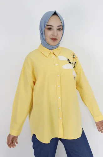 Chemise Jaune 23186-01