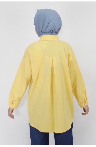 Yellow Overhemdblouse 23186-01