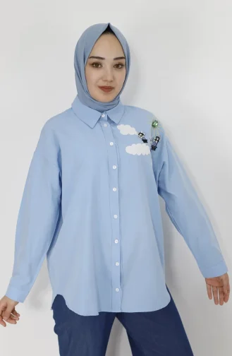 Blau Hemd 23186-02