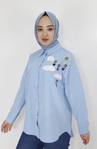 Blau Hemd 23186-02