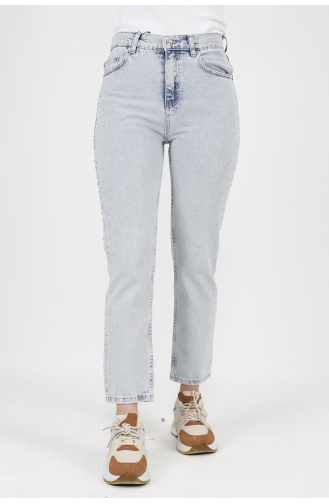 Pantalon Bleu Glacé 29949-01