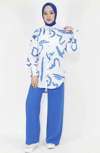 Chemise Bleu 3040-01