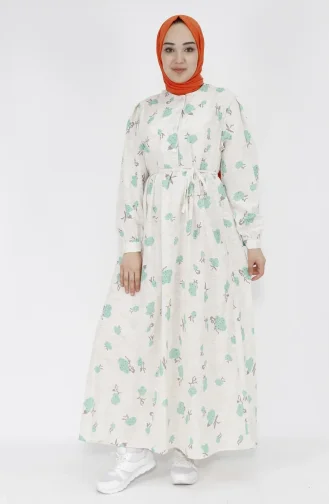 Robe Hijab Vert 71100-02