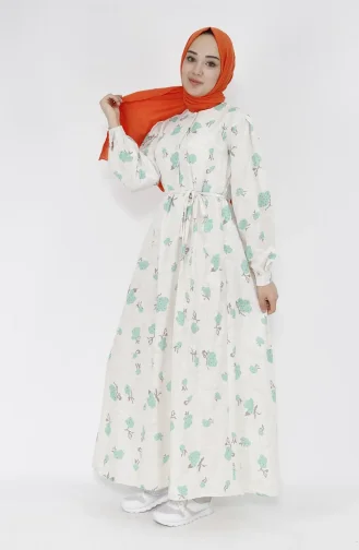 Robe Hijab Vert 71100-02
