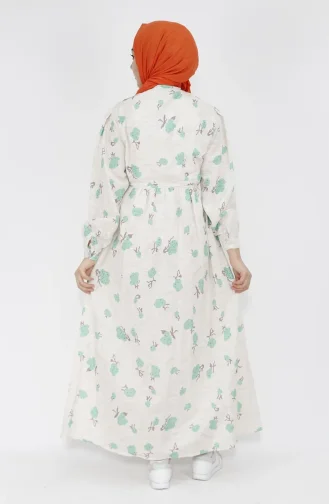 Robe Hijab Vert 71100-02