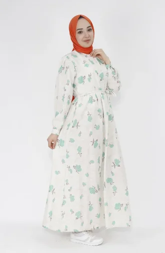 Robe Hijab Vert 71100-02