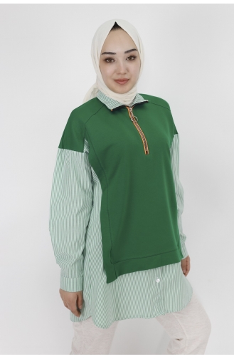 Green Sweatshirt 71085-02