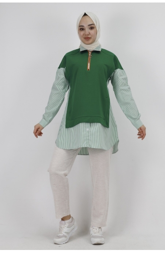 Green Sweatshirt 71085-02