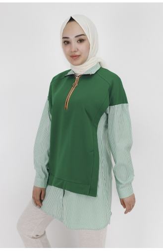 Green Sweatshirt 71085-02