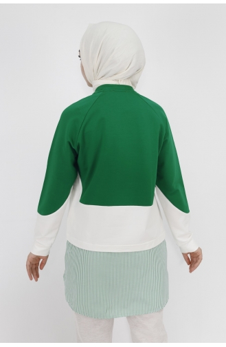 Green Sweatshirt 71086-02