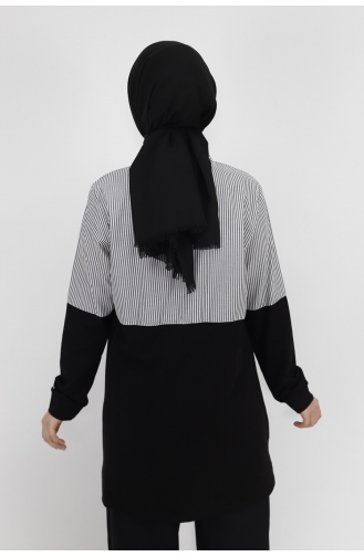 قميص رياضي أسود 71089-02