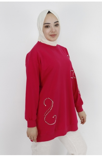 Fuchsia Sweatshirt 2081-01