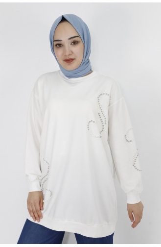 Sweatshirt Ecru 2081-02
