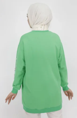 Sweatshirt Vert 2081-03