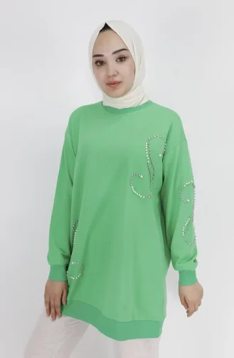Sweatshirt Vert 2081-03