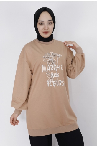 Beige Sweatshirt 71105-01