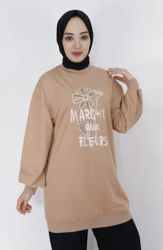 Beige Sweatshirt 71105-01