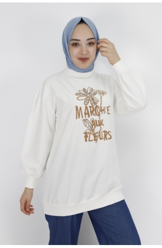 White Sweatshirt 71105-02