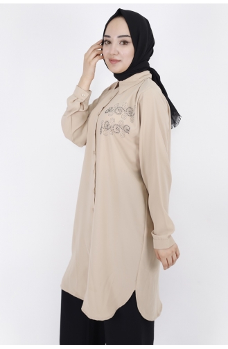 Stone Overhemdblouse 10201-01