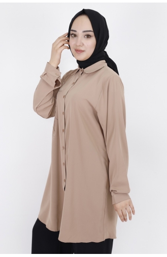 Stone Overhemdblouse 10268-04