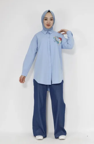 Blau Hemd 23173-01
