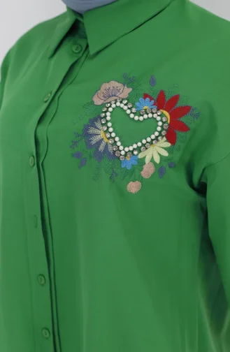 Chemise Vert 23173-02