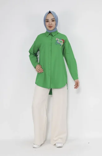 Chemise Vert 23173-02