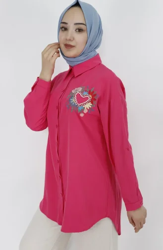 Chemise Fushia 23173-04