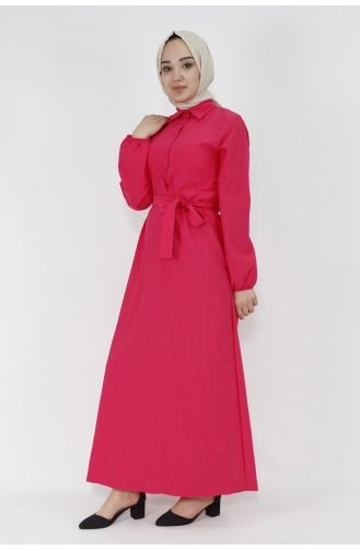 Fuchsia Hijab Kleider 71097-03