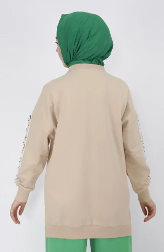 Sweatshirt Beige 23009-01