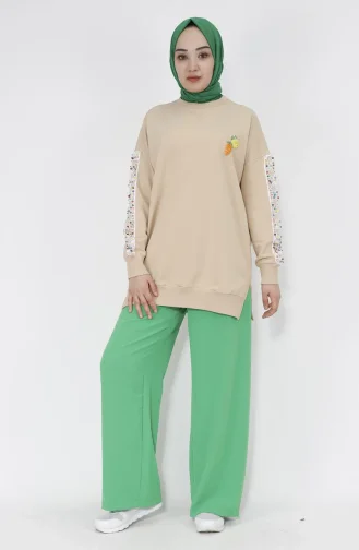 Sweatshirt Beige 23009-01