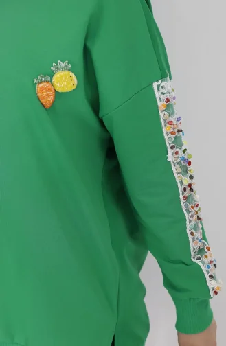 Green Sweatshirt 23009-02