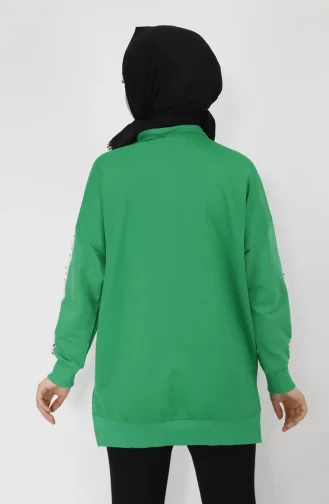 Green Sweatshirt 23009-02