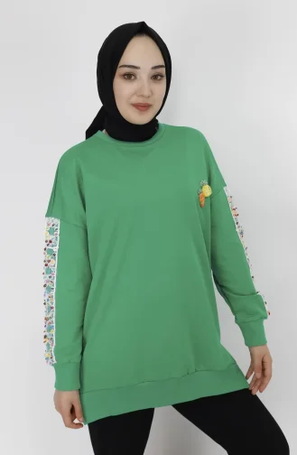 Green Sweatshirt 23009-02