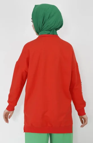 Orange Sweatshirt 23009-04