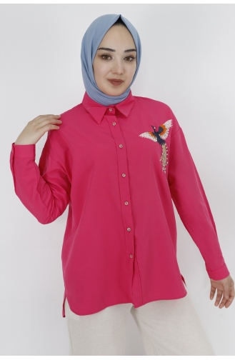 Chemise Fushia 23073-04