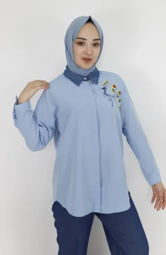 Blau Hemd 23169-01