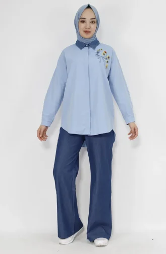 Blau Hemd 23169-01